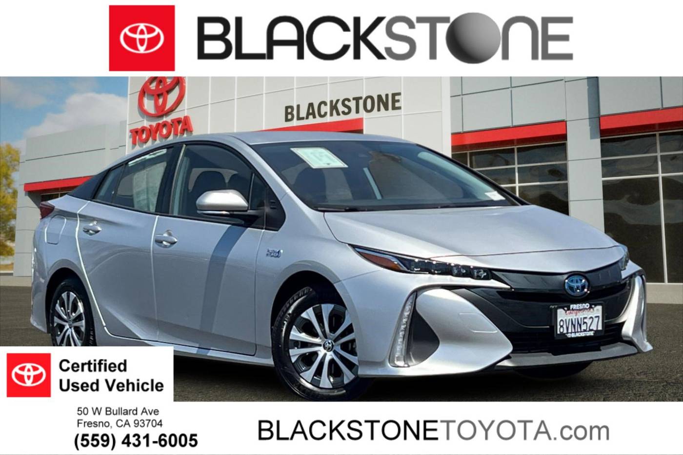 2021 Toyota Prius Prime LE — Hatchback — 33,490 mi — Fresno, CA