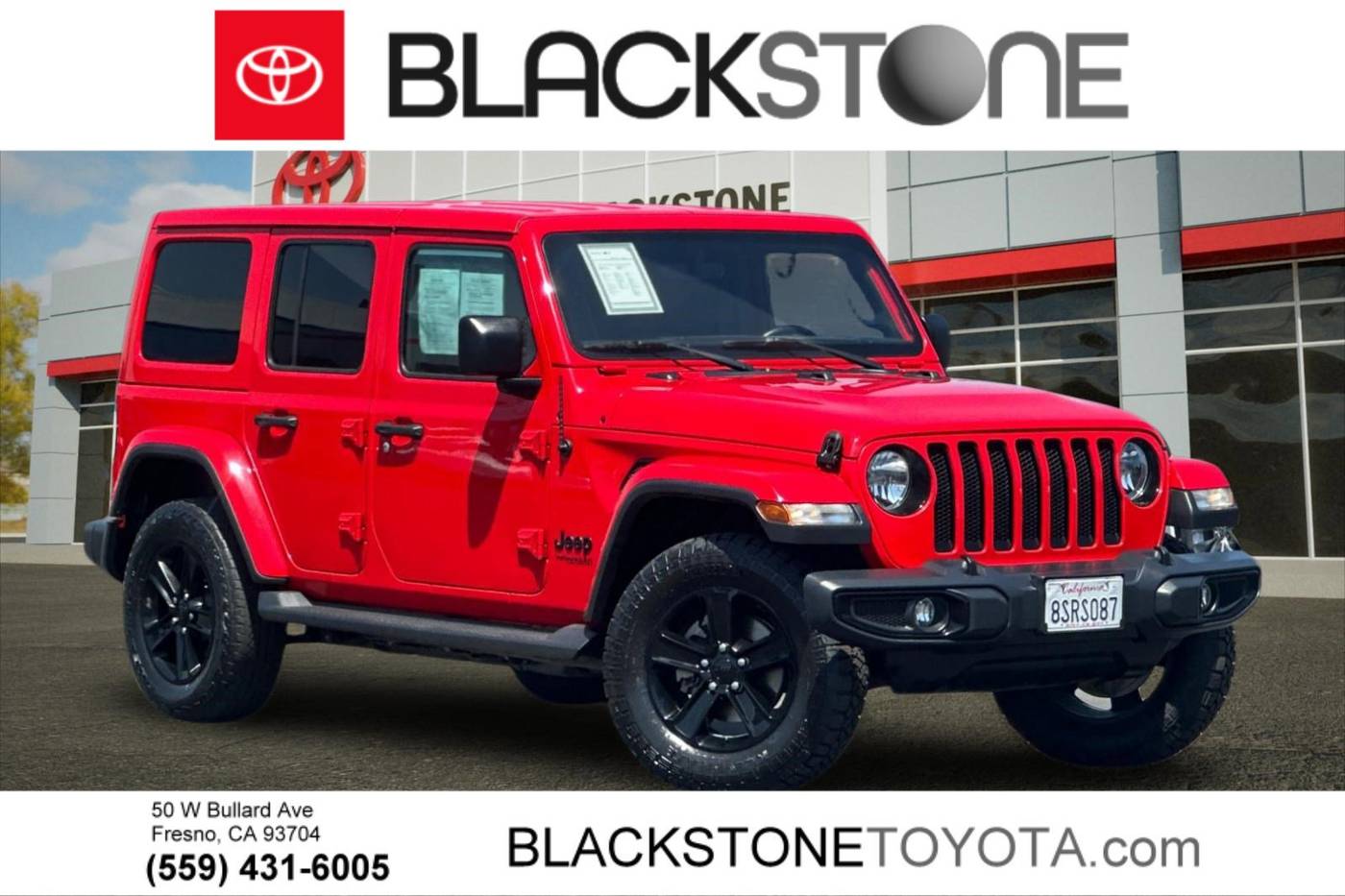 2021 Jeep Wrangler Sahara Altitude — SUV — 54,915 mi — Fresno, CA