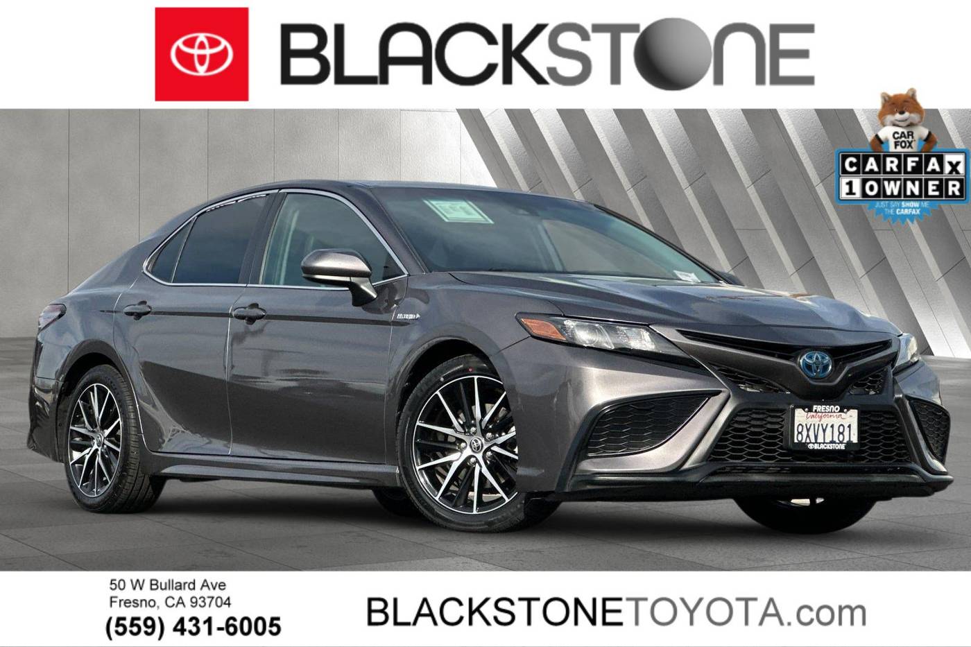 2021 Toyota Camry Hybrid SE — Sedan — 129,512 mi — Fresno, CA