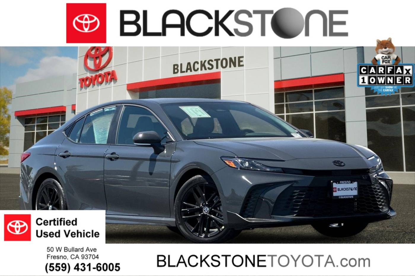 2025 Toyota Camry Hybrid LE — Sedan — 21 mi — Fresno, CA