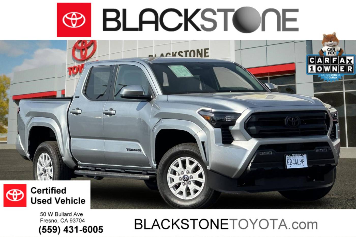 2025 Toyota Tacoma SR5 — Pickup Truck — 2,303 mi — Fresno, CA