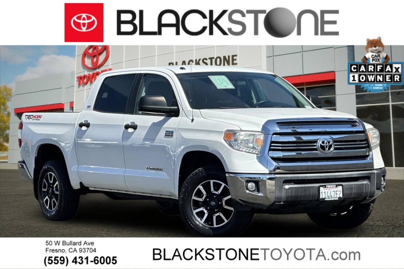 2017 Toyota Tundra SR5 — Pickup Truck — 9,111 mi — Fresno, CA