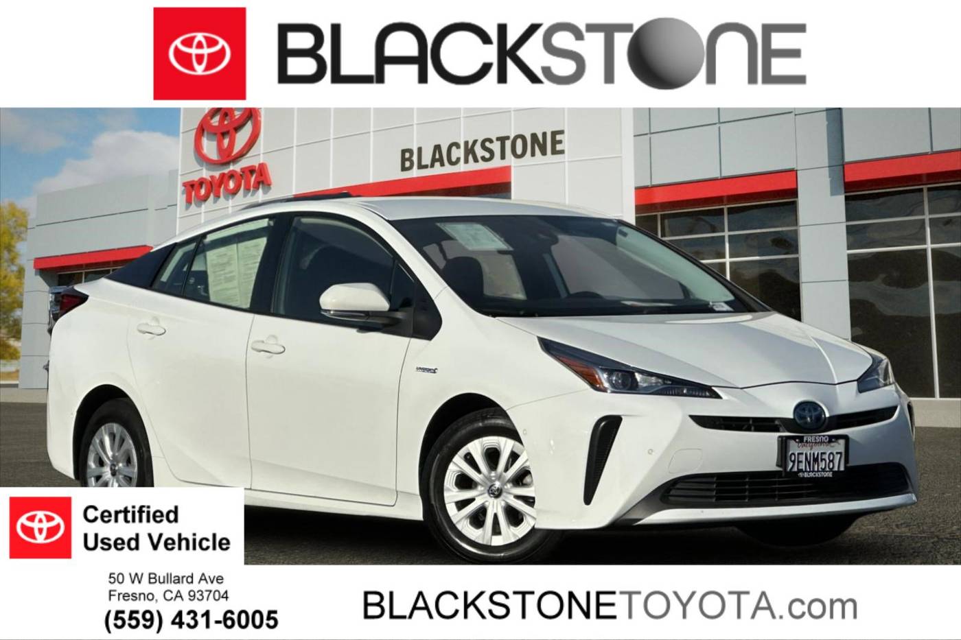 2021 Toyota Prius L Eco — Hatchback — 69,993 mi — Fresno, CA