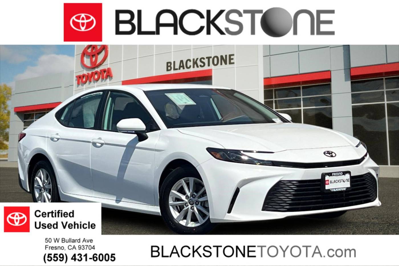 2025 Toyota Camry LE — Sedan — 15 mi — Fresno, CA