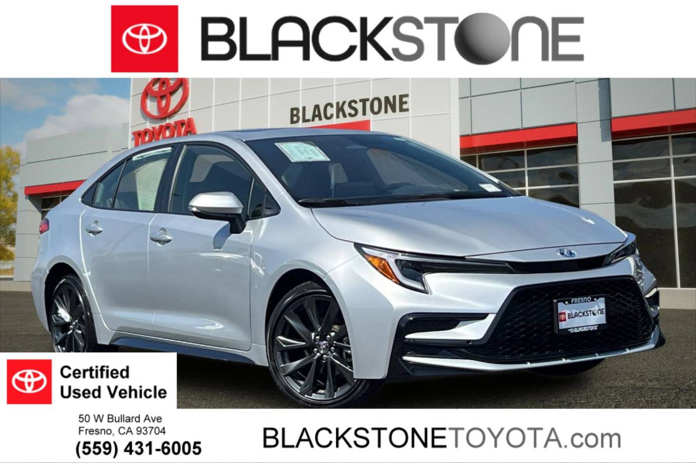 2025 Toyota Corolla Hybrid LE — Sedan — 29 mi — Fresno, CA