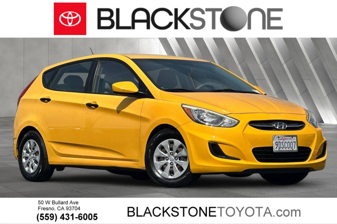 2016 Hyundai Accent Sport — Hatchback — 71,826 mi — Fresno, CA