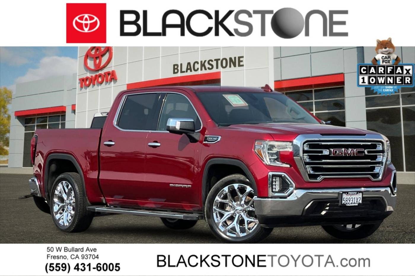 2020 GMC Sierra 1500 SLT — Pickup Truck — 112,918 mi — Fresno, CA