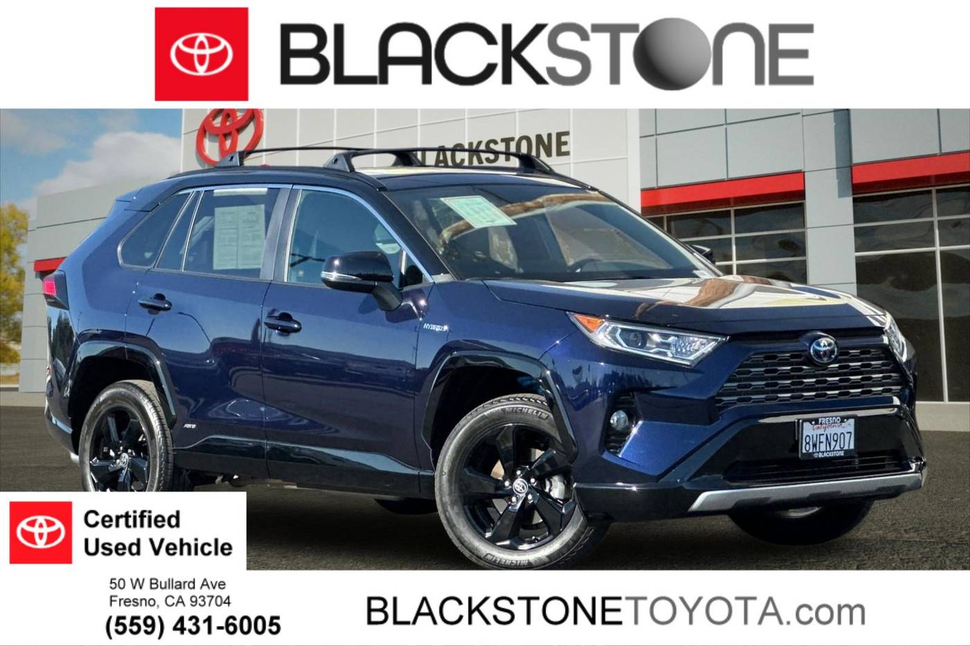 2021 Toyota RAV4 Hybrid XSE — SUV — 4,088 mi — Fresno, CA