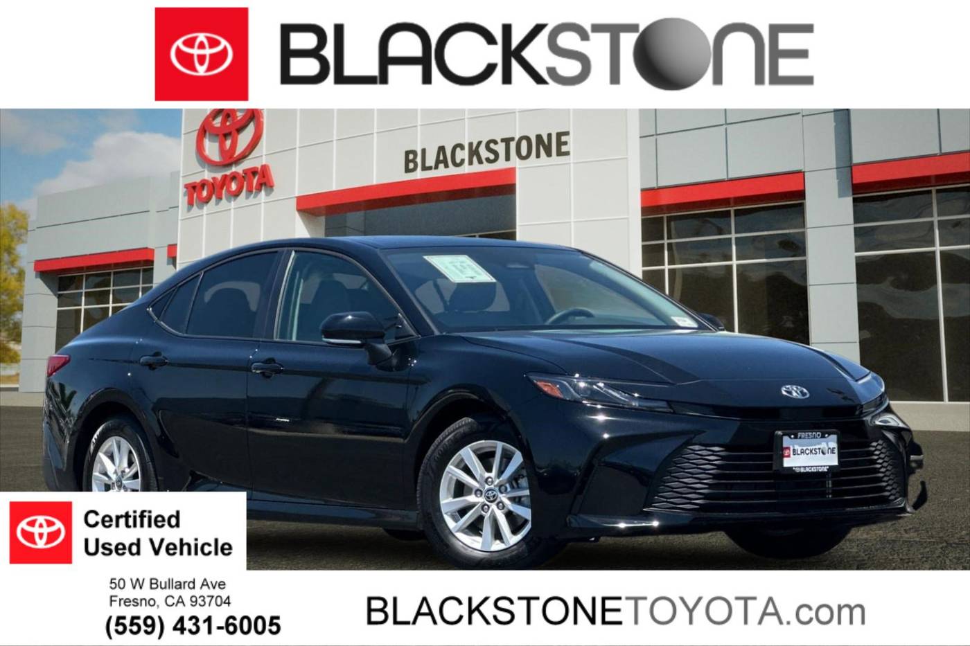 2025 Toyota Camry LE — Sedan — 58 mi — Fresno, CA
