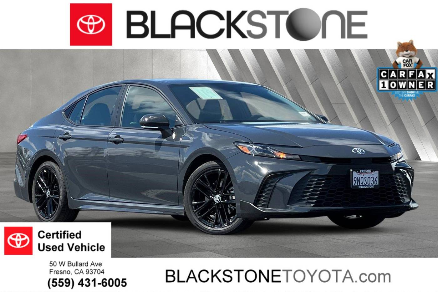 2025 Toyota Camry LE — Sedan — 3,801 mi — Fresno, CA