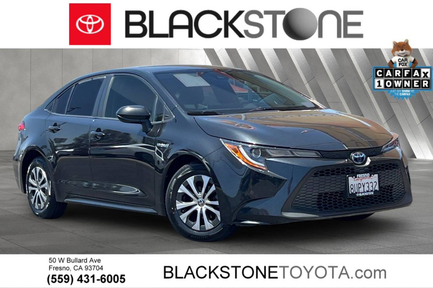 2021 Toyota Corolla Hybrid LE — Sedan — 65,112 mi — Fresno, CA