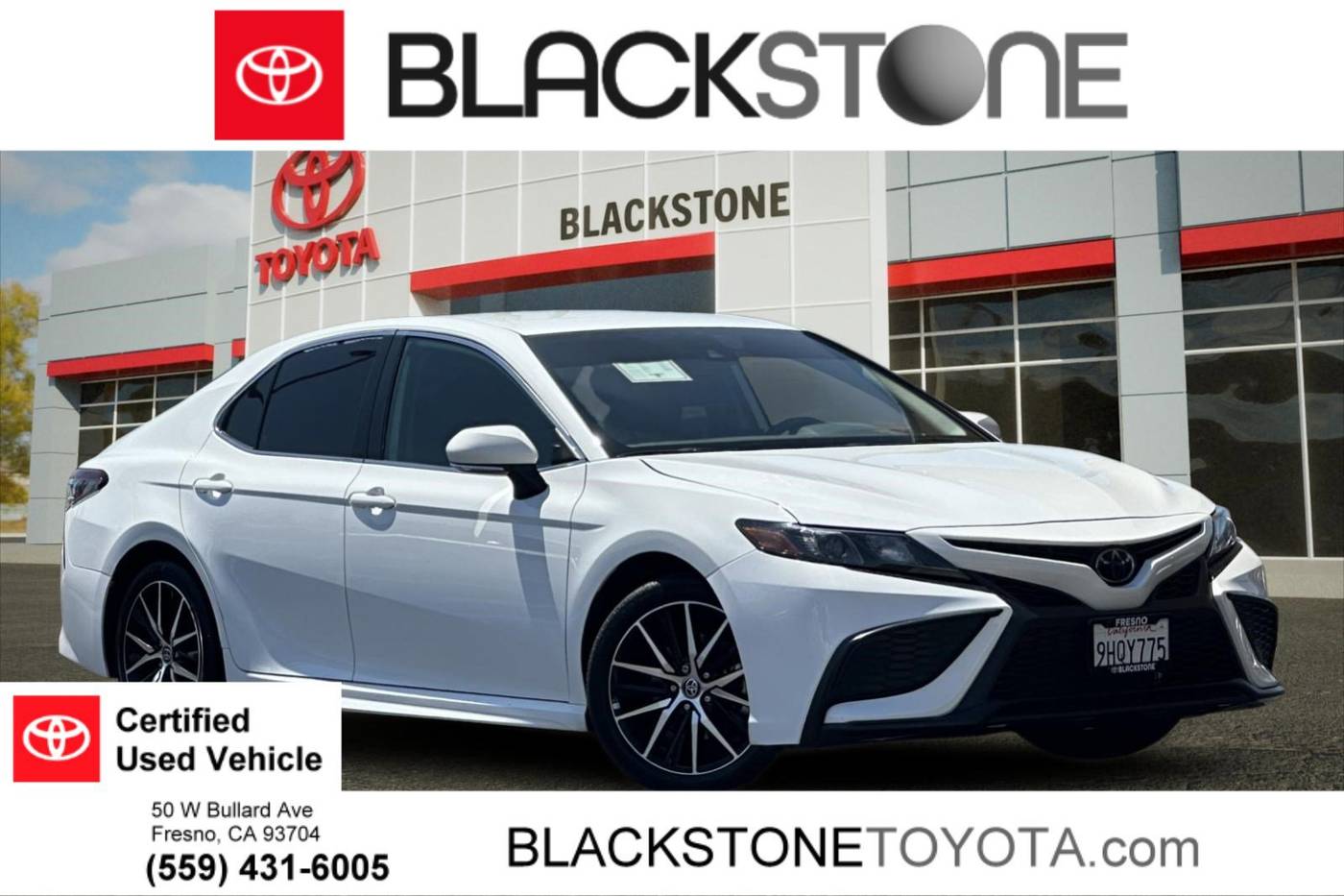 2023 Toyota Camry SE — Sedan — 21,581 mi — Fresno, CA