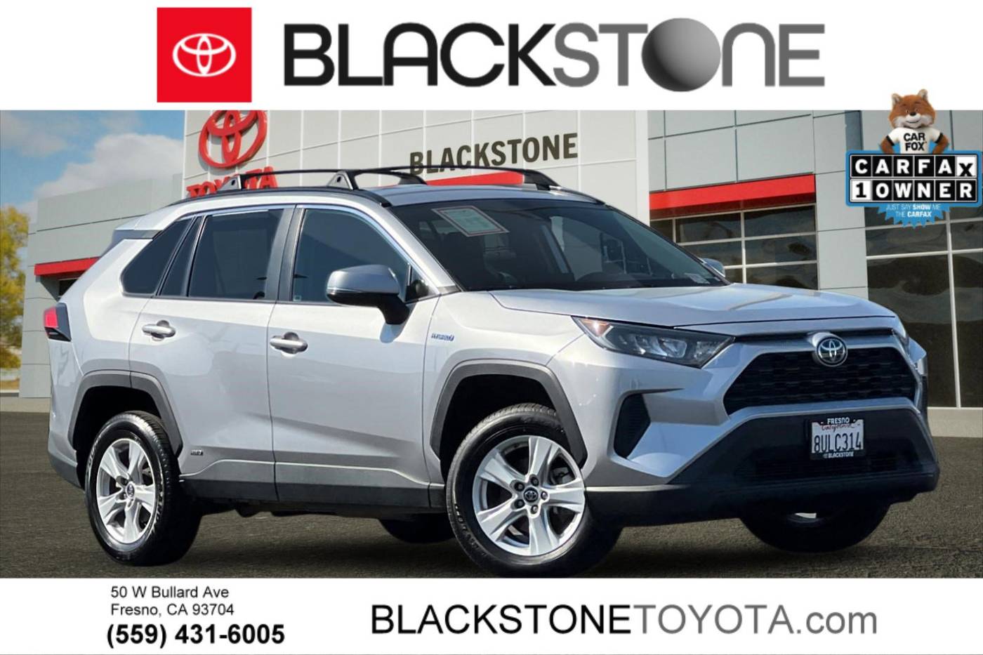 2021 Toyota RAV4 Hybrid LE — SUV — 58,661 mi — Fresno, CA