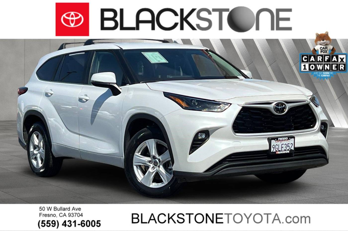 2023 Toyota Highlander LE — SUV — 18,385 mi — Fresno, CA