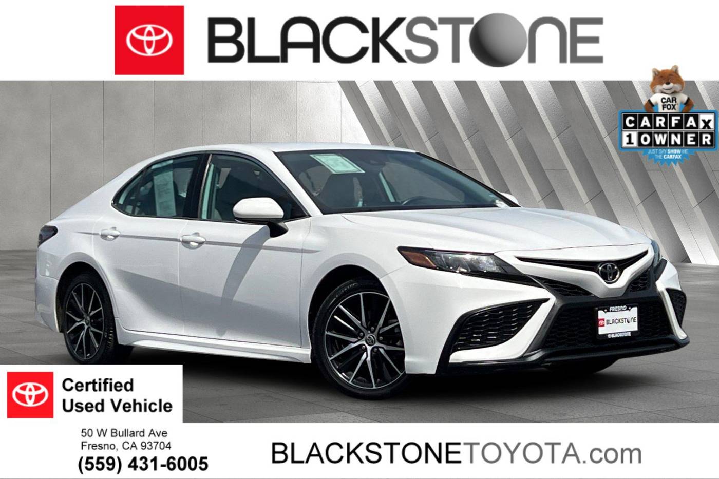 2021 Toyota Camry SE Nightshade — Sedan — 58,254 mi — Fresno, CA