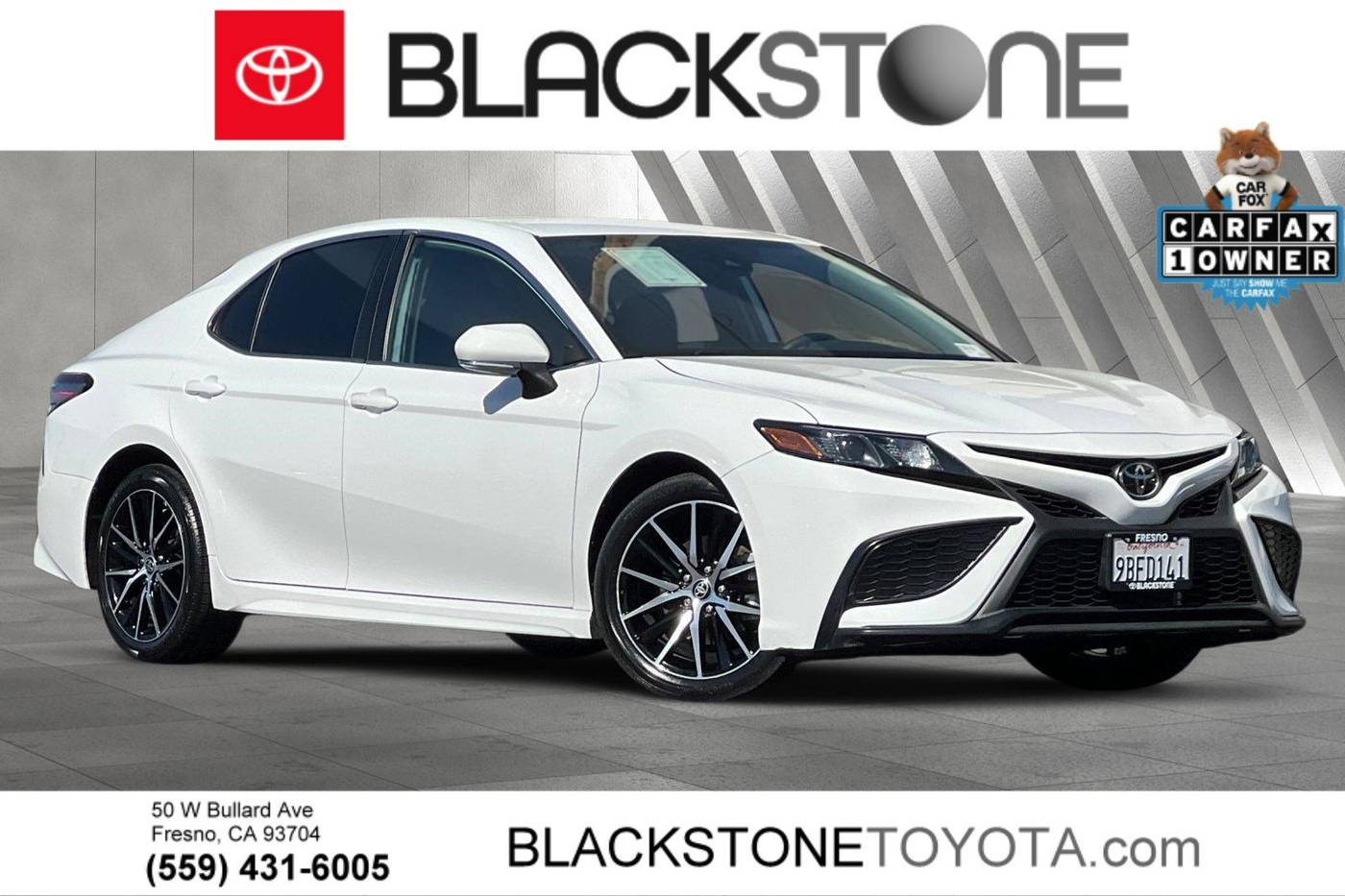 2022 Toyota Camry SE — Sedan — 21,437 mi — Fresno, CA