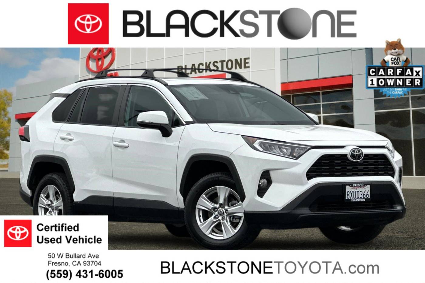 2021 Toyota RAV4 XLE — SUV — 72,211 mi — Fresno, CA