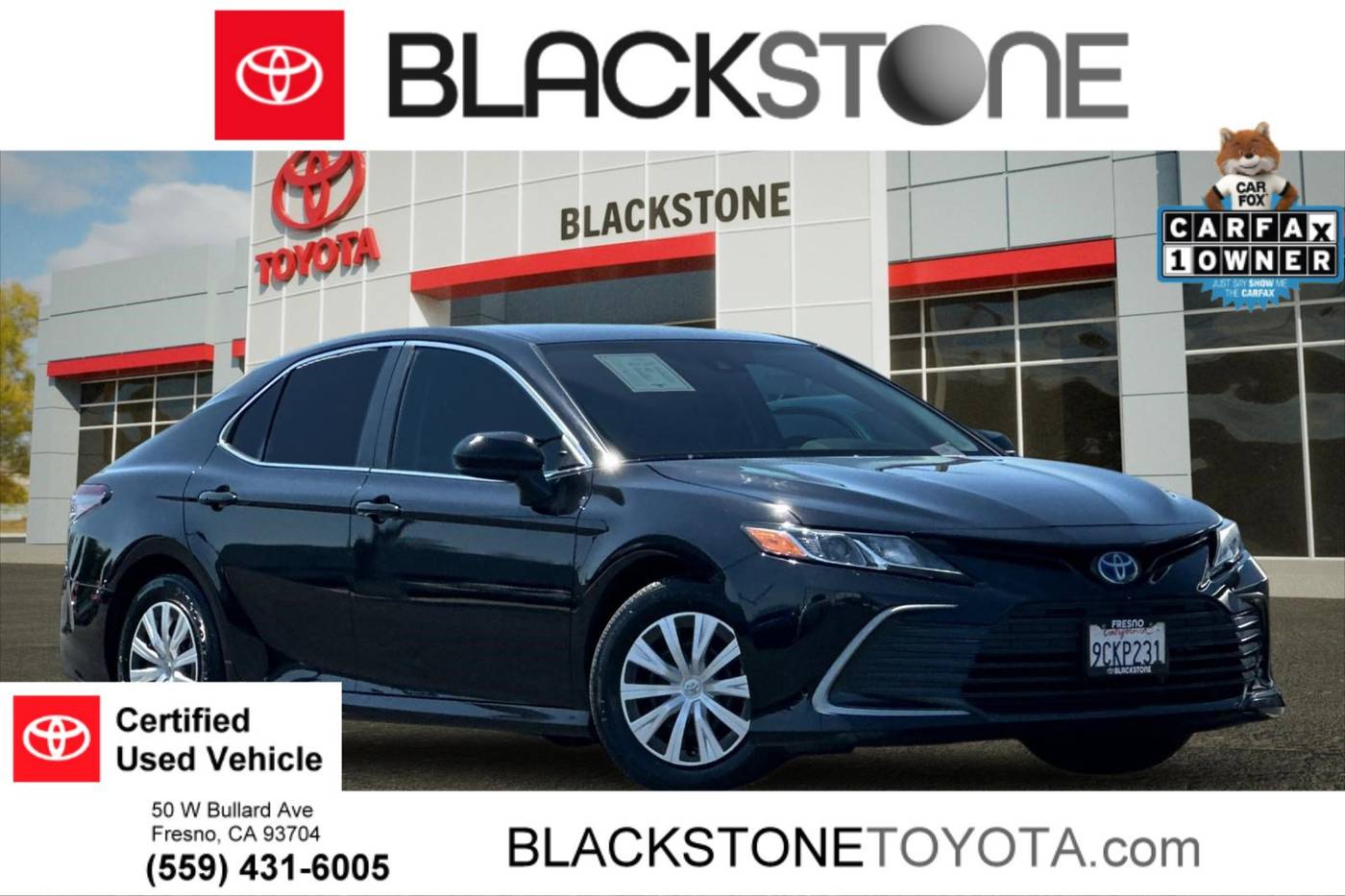2022 Toyota Camry Hybrid LE — Sedan — 42,456 mi — Fresno, CA