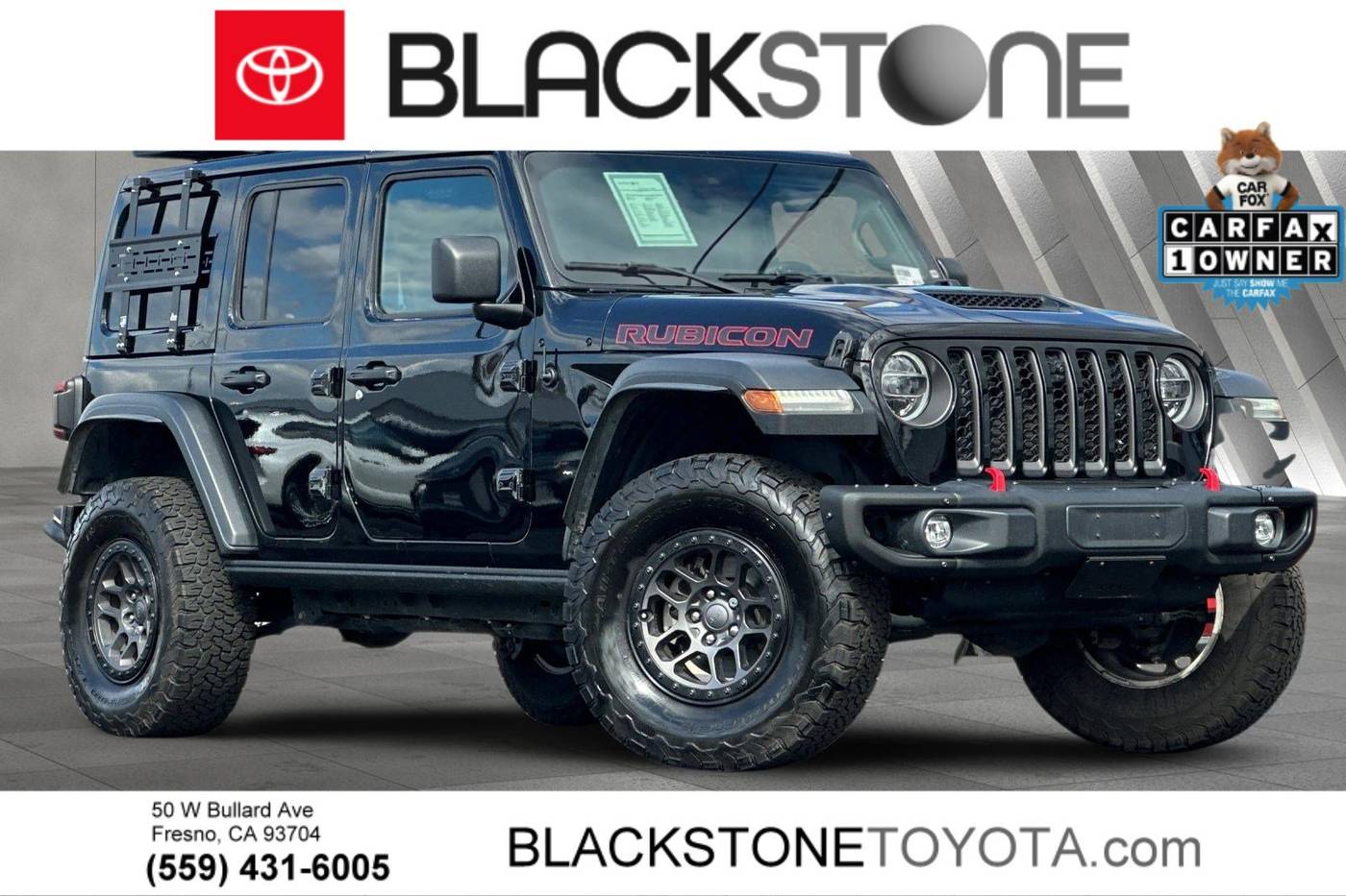 2022 Jeep Wrangler Rubicon — SUV — 51,167 mi — Fresno, CA