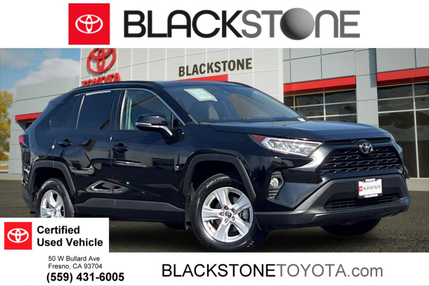 2020 Toyota RAV4 XLE — SUV — 66,513 mi — Fresno, CA