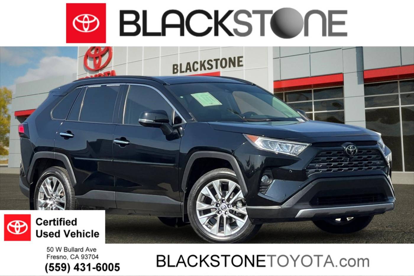 2019 Toyota RAV4 Limited — SUV — 77,265 mi — Fresno, CA