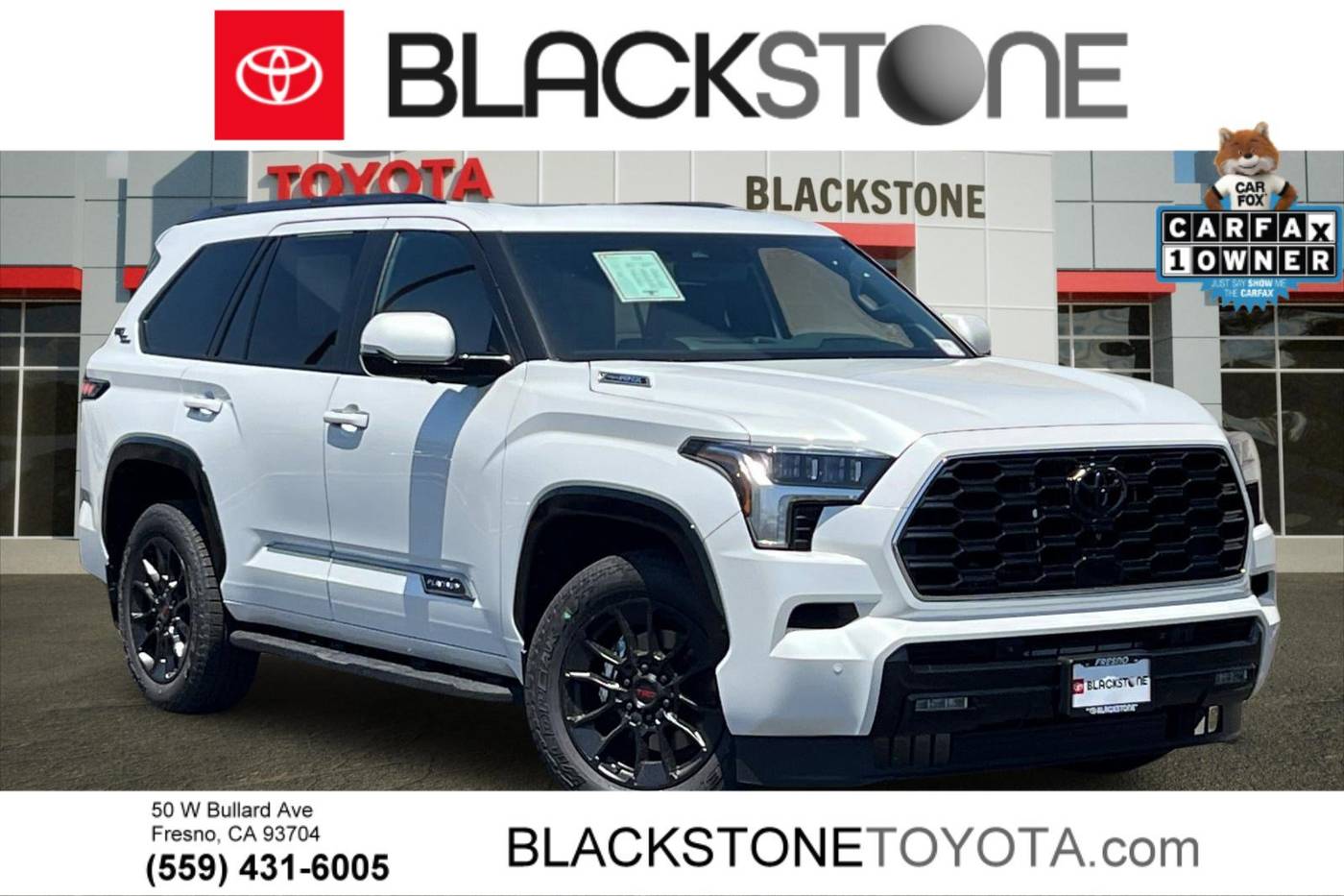 2025 Toyota Sequoia Platinum — SUV — 33 mi — Fresno, CA
