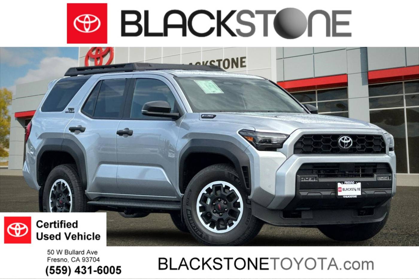 2025 Toyota 4Runner Hybrid TRD Off Road — SUV — 51 mi — Fresno, CA