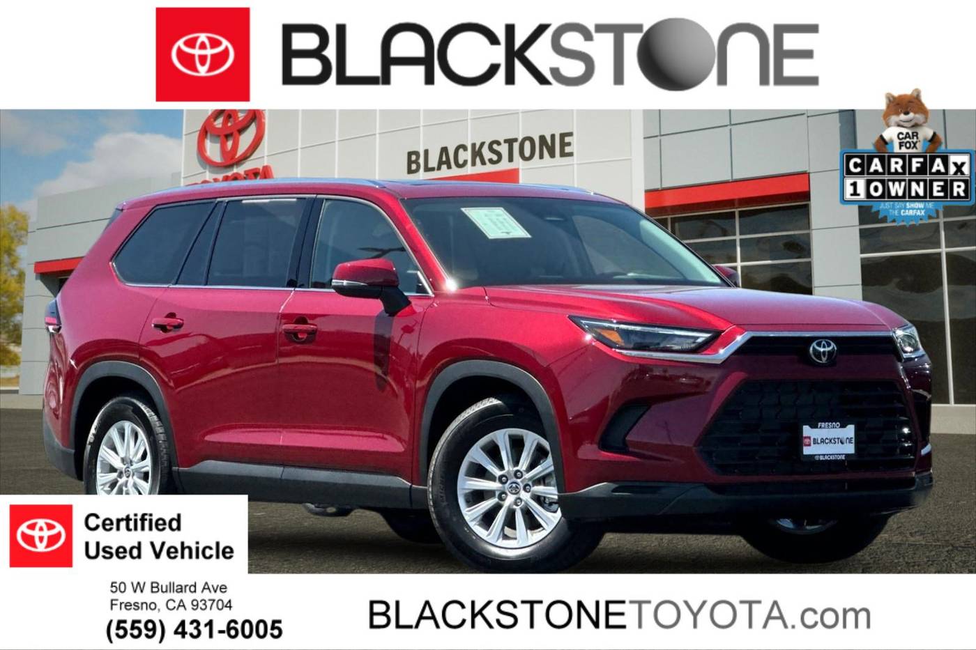 2025 Toyota Grand Highlander XLE — SUV — 51 mi — Fresno, CA