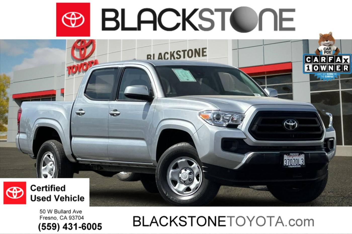 2022 Toyota Tacoma SR — Pickup Truck — 52,860 mi — Fresno, CA