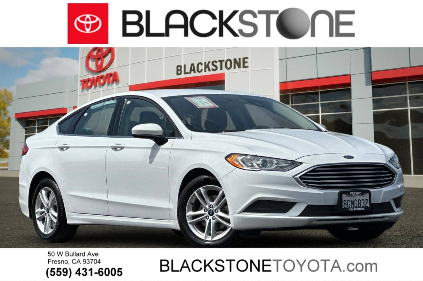 2018 Ford Fusion SE — Sedan — 101,763 mi — Fresno, CA
