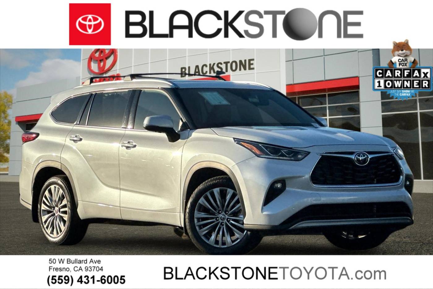 2022 Toyota Highlander Platinum — SUV — 27,005 mi — Fresno, CA
