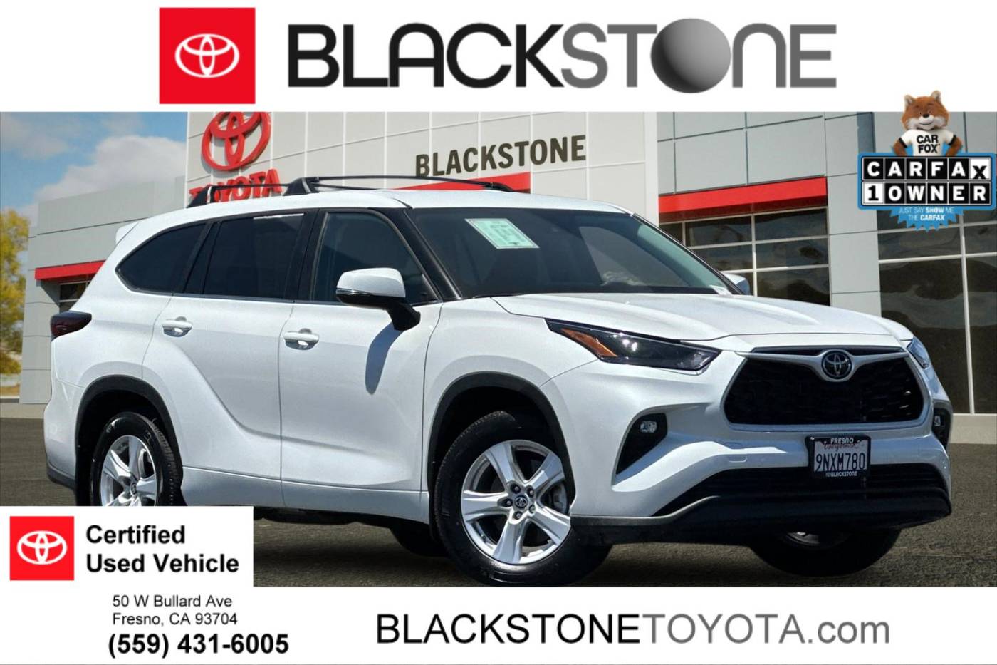 2024 Toyota Highlander LE — SUV — 12,140 mi — Fresno, CA