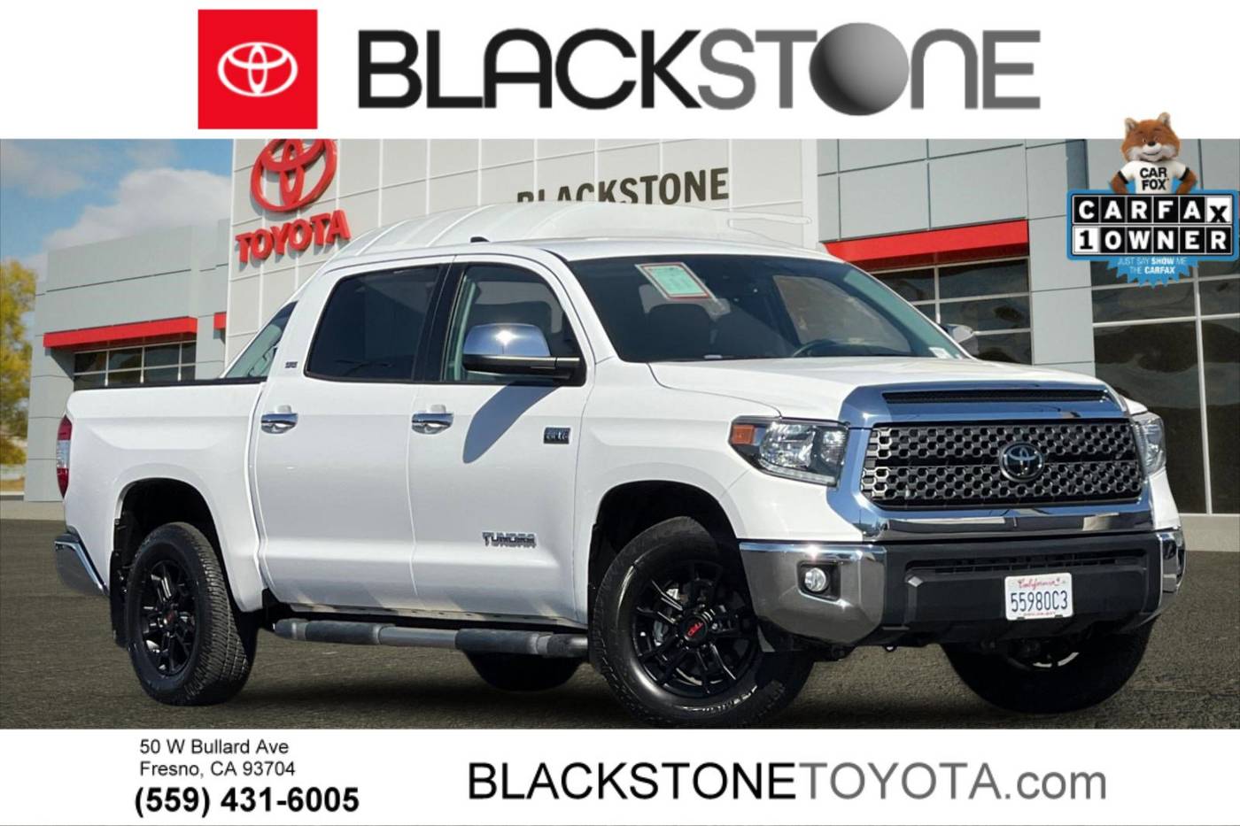 2021 Toyota Tundra SR5 — Pickup Truck — 5,306 mi — Fresno, CA