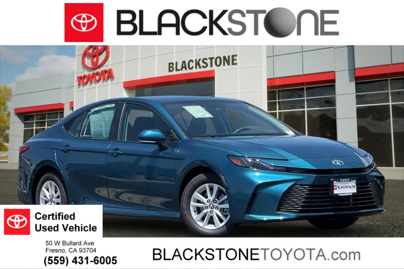 2025 Toyota Camry LE — Sedan — 20 mi — Fresno, CA