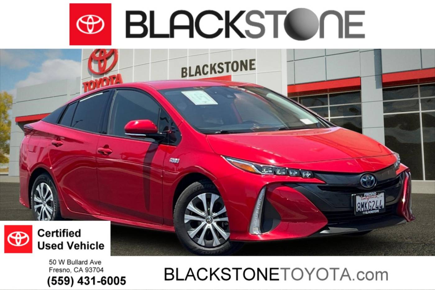 2020 Toyota Prius Prime LE — Hatchback — 55,896 mi — Fresno, CA