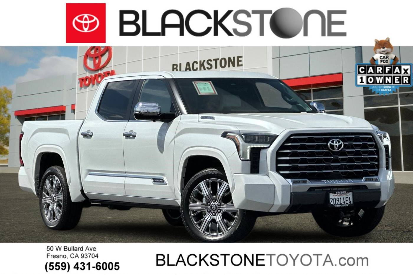 2025 Toyota Tundra Hybrid Capstone — Pickup Truck — 7,932 mi — Fresno, CA