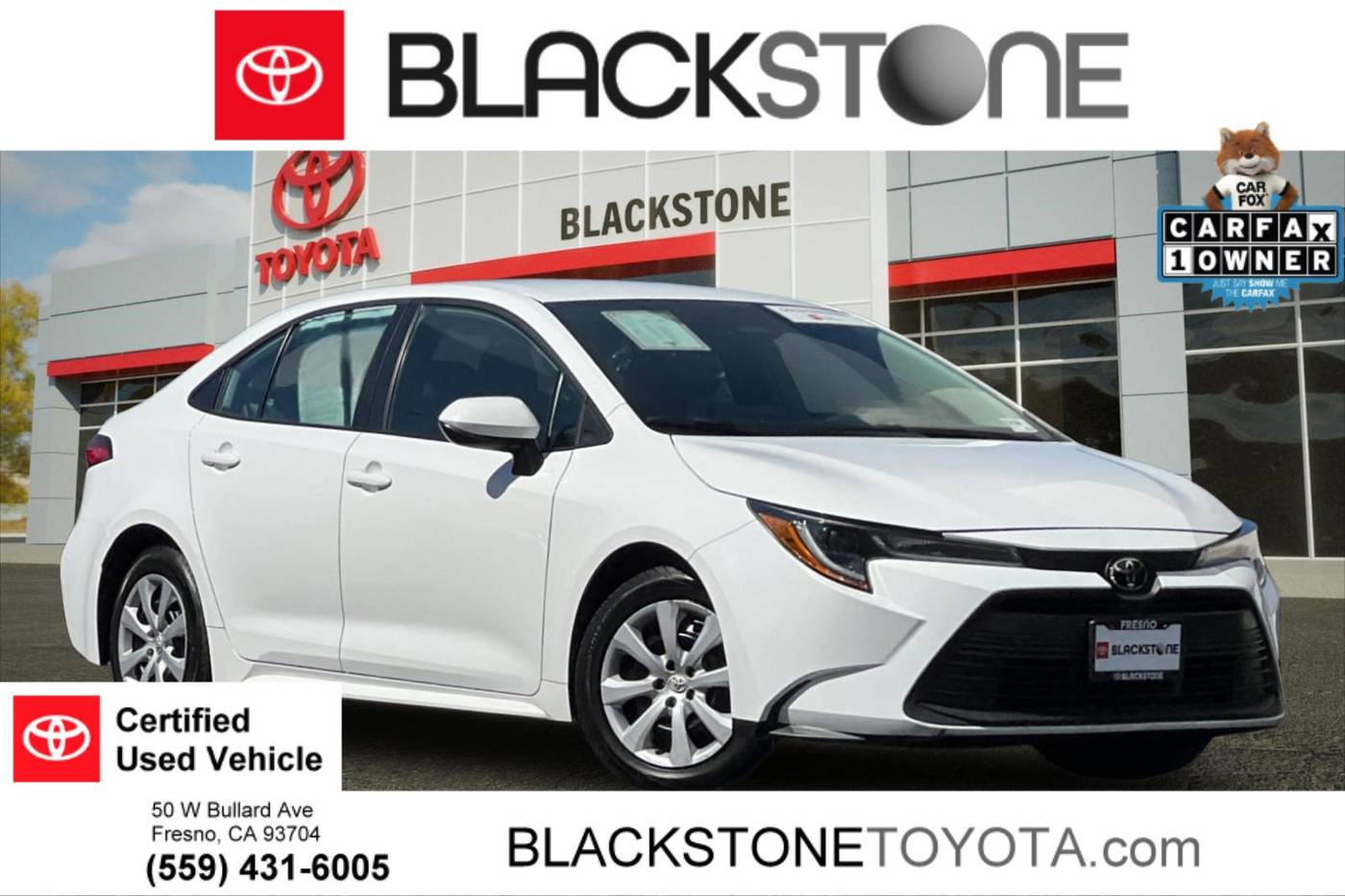 2024 Toyota Corolla LE — Sedan — 37,487 mi — Fresno, CA