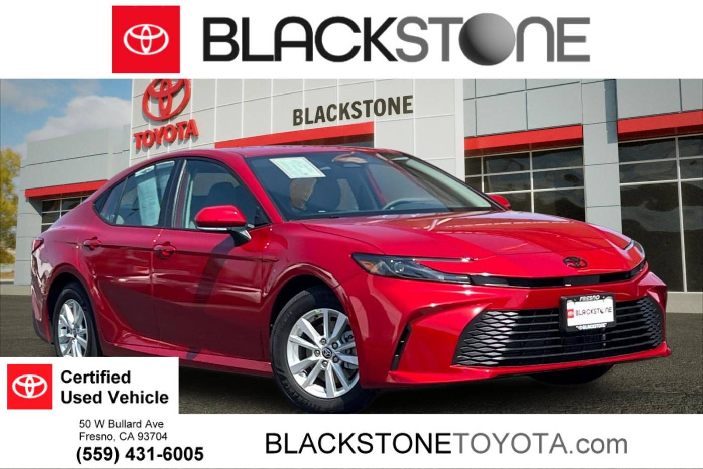 2025 Toyota Camry LE — Sedan — 22 mi — Fresno, CA