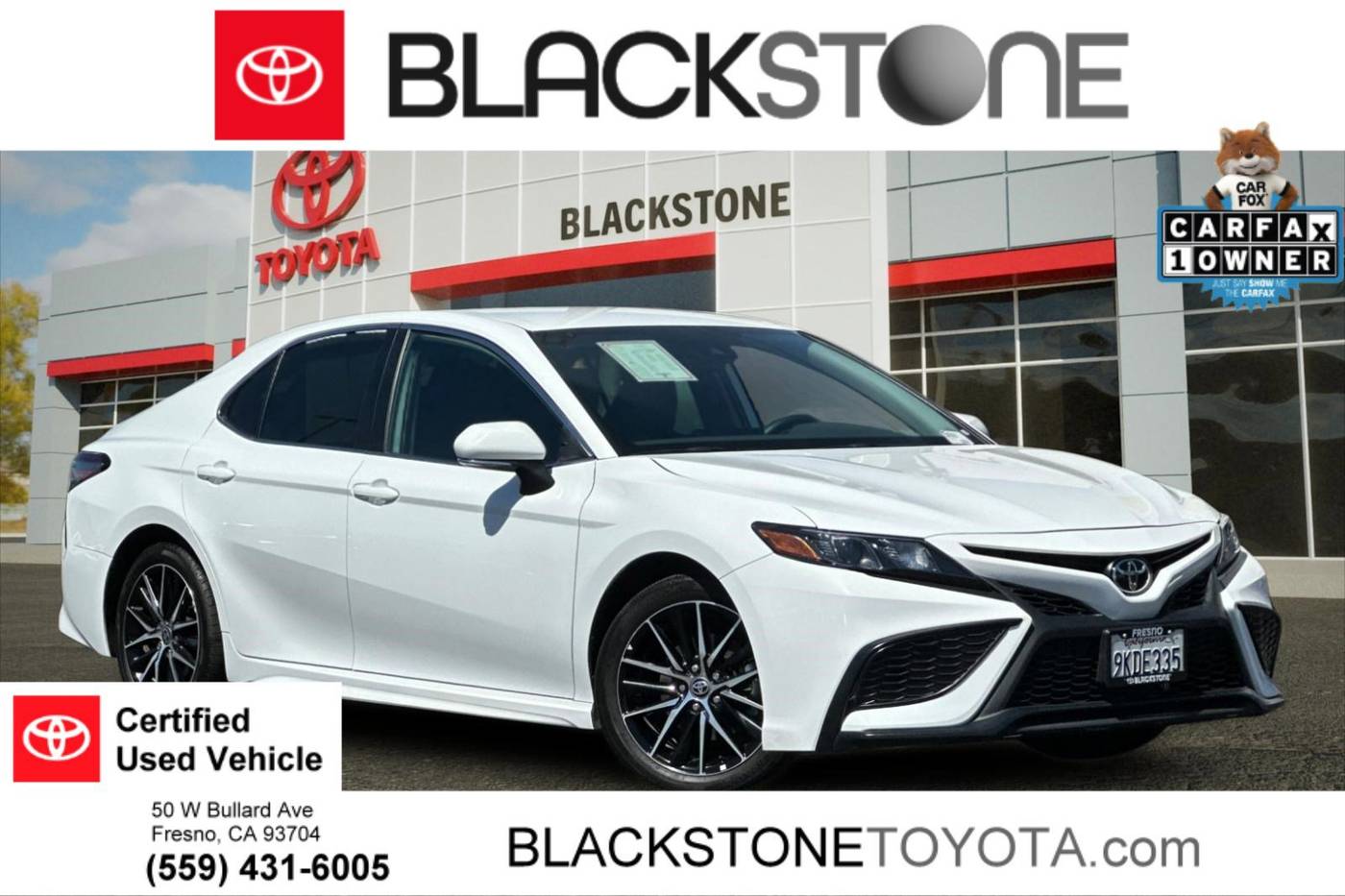 2024 Toyota Camry SE — Sedan — 17,487 mi — Fresno, CA