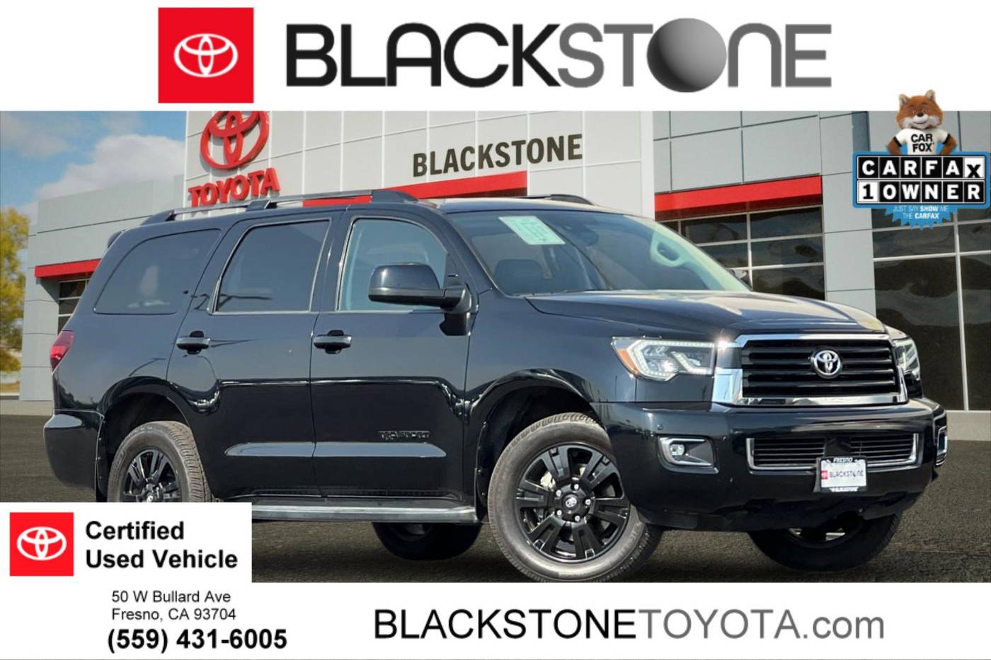 2018 Toyota Sequoia SR5 — SUV — 113,725 mi — Fresno, CA