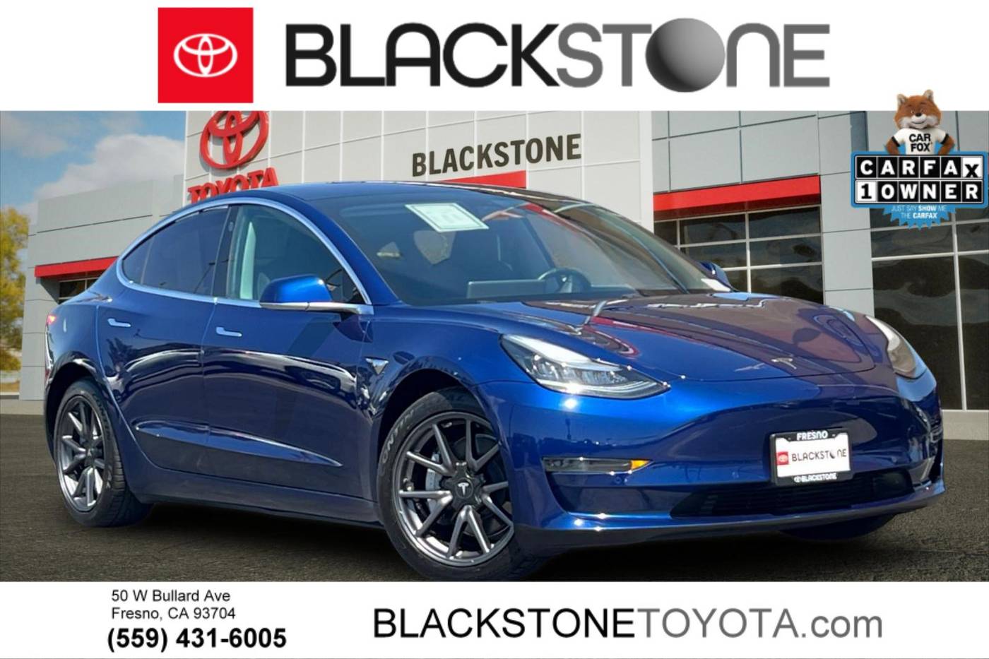 2018 Tesla Model 3 Long Range — Sedan — 64,681 mi — Fresno, CA