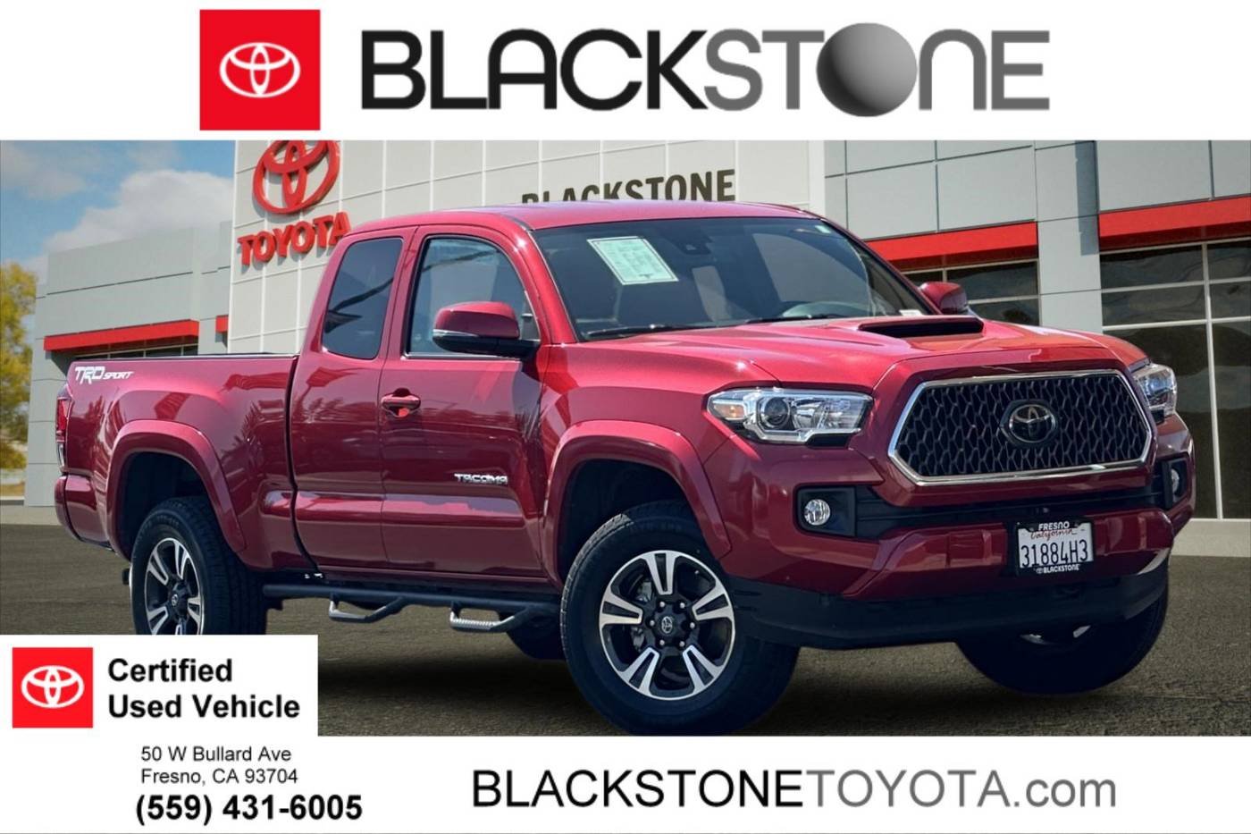 2019 Toyota Tacoma TRD Sport — Pickup Truck — 42,671 mi — Fresno, CA