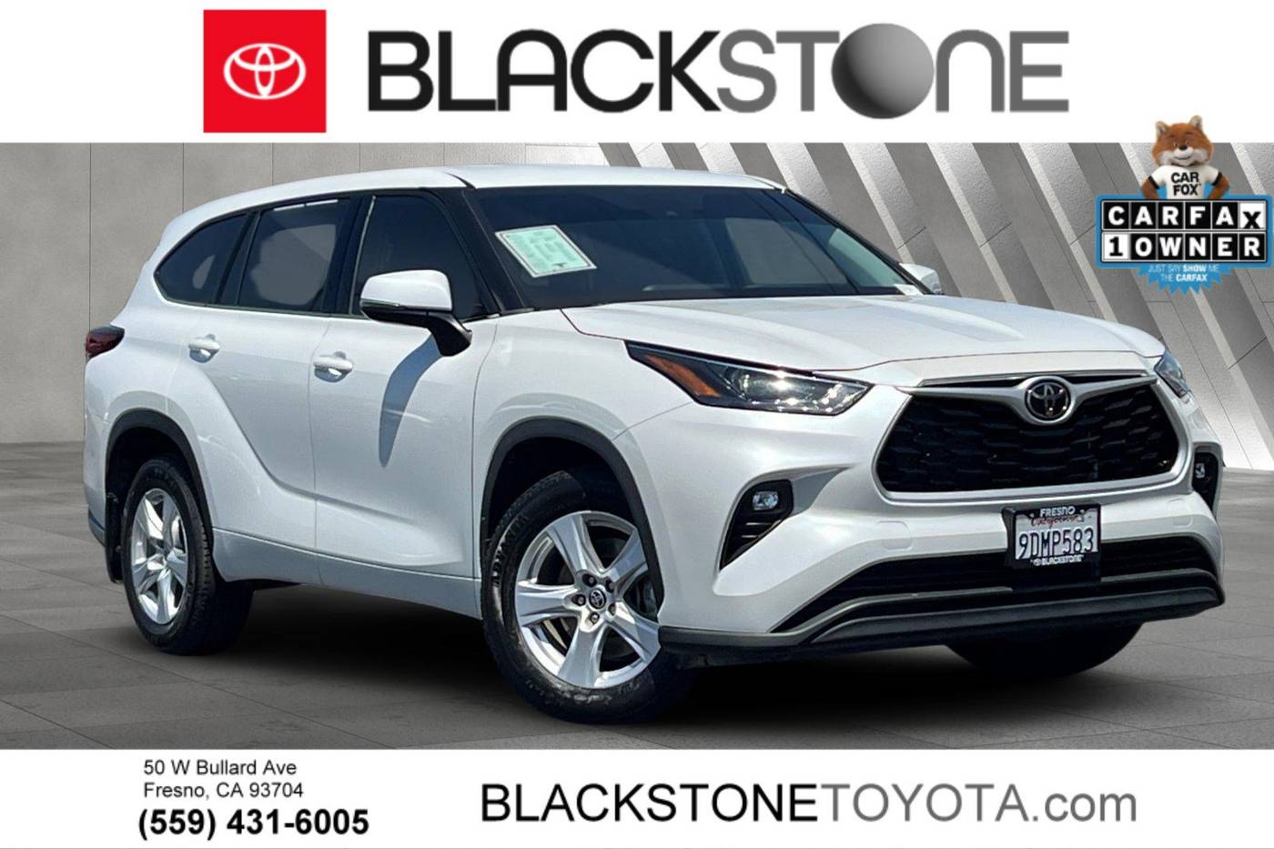 2022 Toyota Highlander LE — SUV — 32,495 mi — Fresno, CA