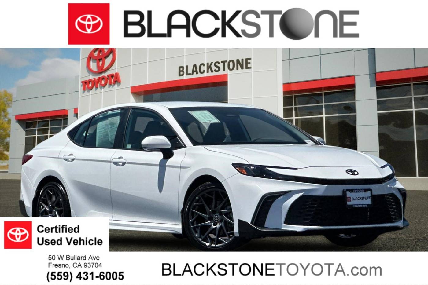 2025 Toyota Camry Hybrid SE — Sedan — 42 mi — Fresno, CA