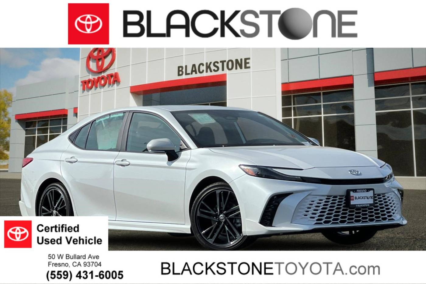 2025 Toyota Camry Hybrid LE — Sedan — 33 mi — Fresno, CA