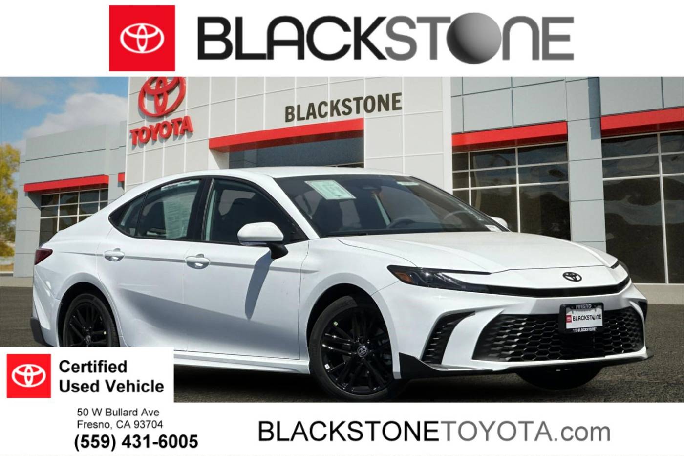 2025 Toyota Camry LE — Sedan — 24 mi — Fresno, CA