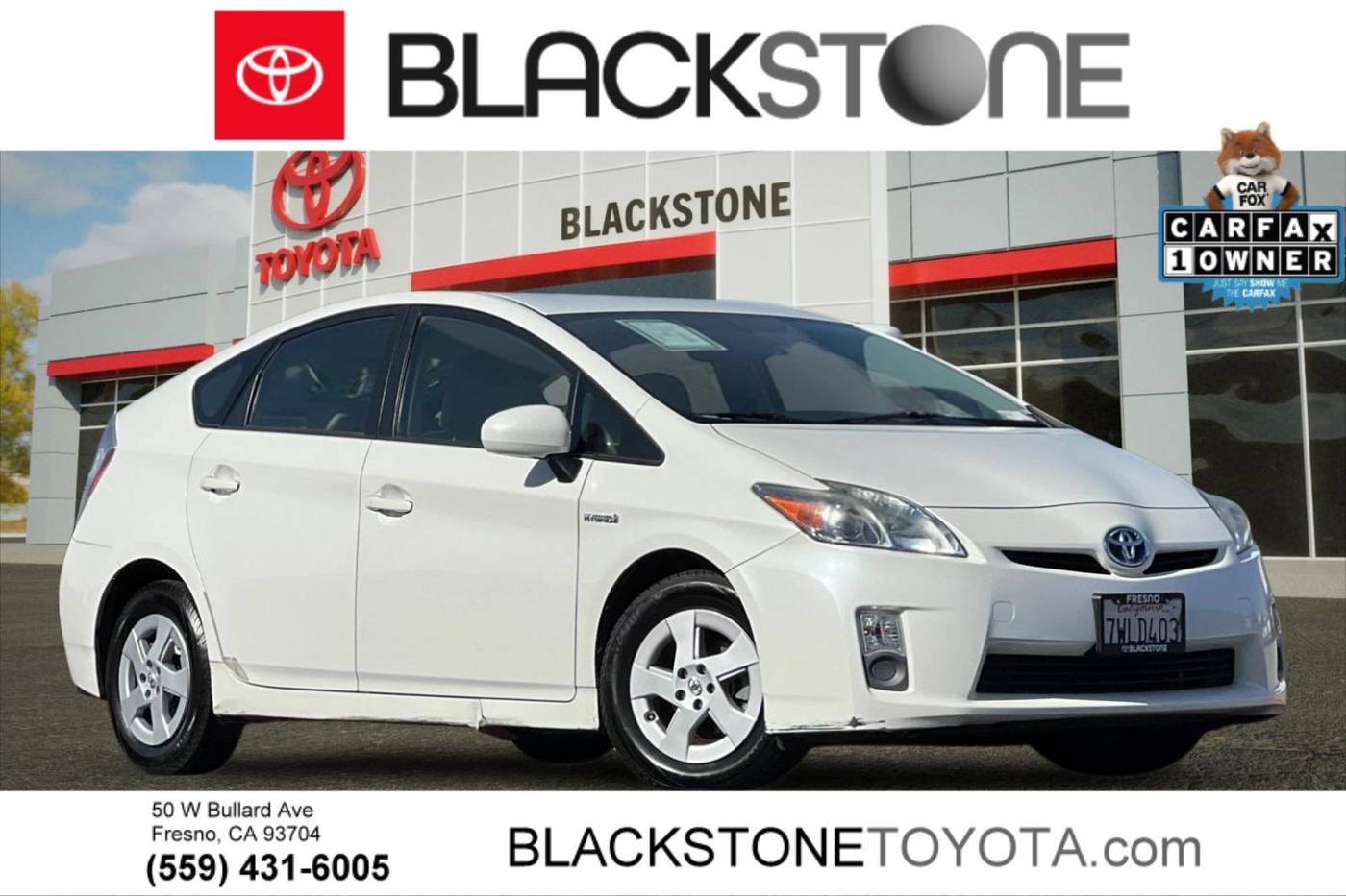 2010 Toyota Prius Two — Sedan — 98,188 mi — Fresno, CA