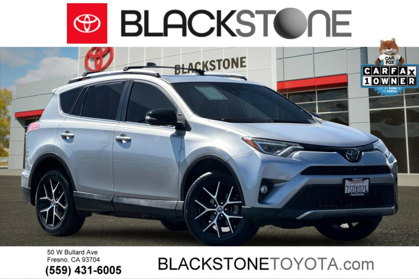 2016 Toyota RAV4 SE — SUV — 51,546 mi — Fresno, CA