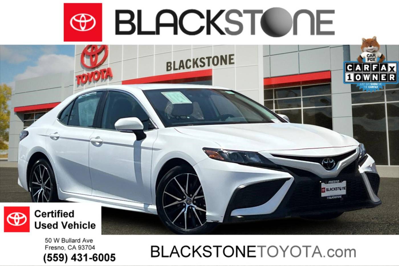 2024 Toyota Camry SE — Sedan — 21,821 mi — Fresno, CA