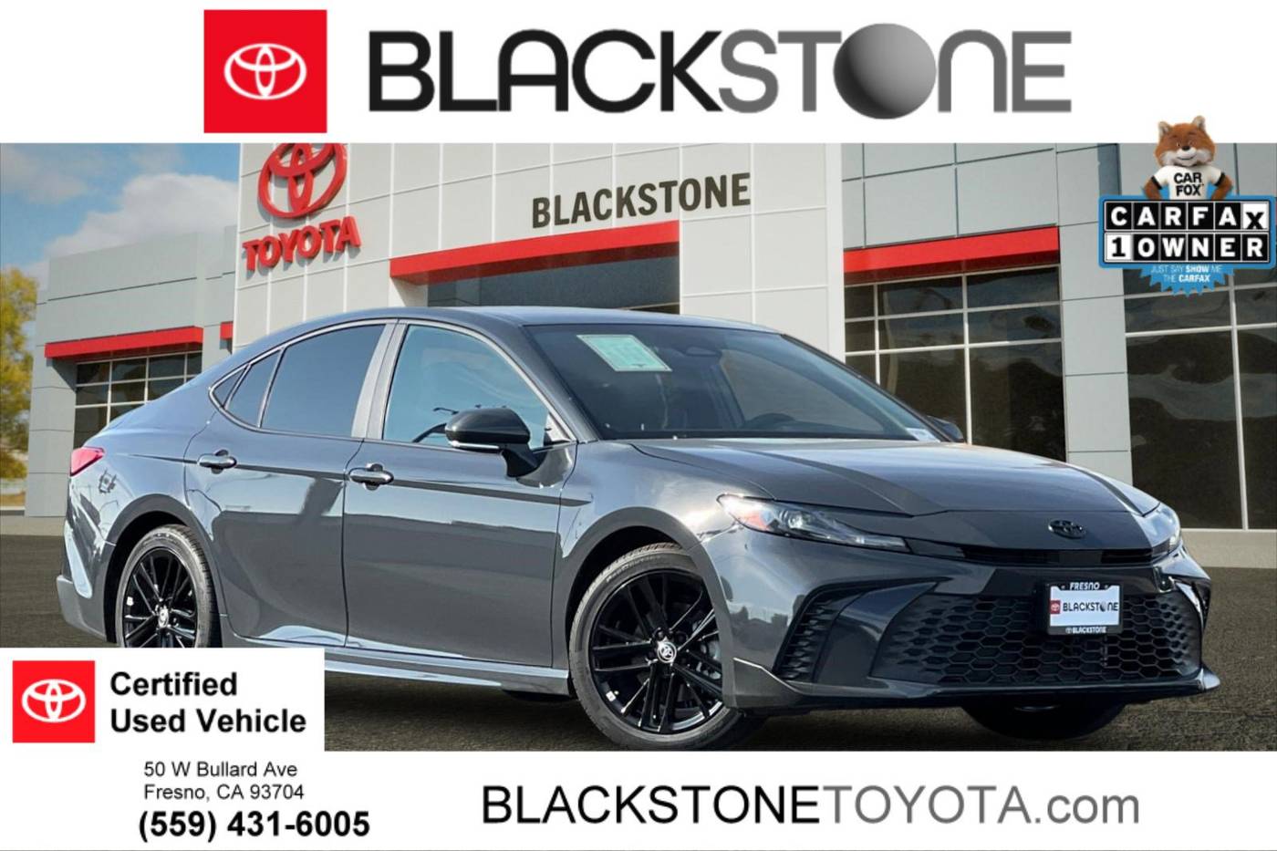 2025 Toyota Camry Hybrid SE — Sedan — 2,910 mi — Fresno, CA